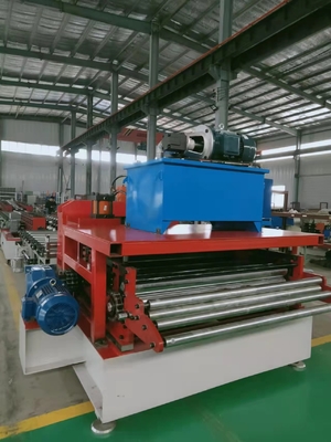 Blauwe Machine 18 van 12m/Min Cable Tray Roll Forming Rolposten