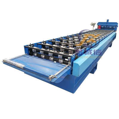 0.30.7mm Verglaasd Tegelbroodje die Machineplc Staptegel vormen die Machine maken