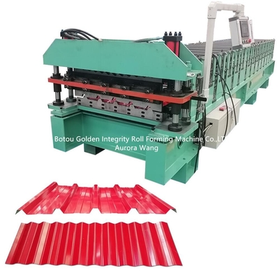 12m/de Tegel die van Ce van Min Metal Roofing Roll Former ISO9001 Machine vormen