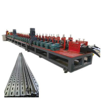 Hoge snelheids25m/Min Roll Forming Machine For Zonnestructuur 21 Posten