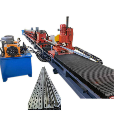 Hoge snelheids25m/Min Roll Forming Machine For Zonnestructuur 21 Posten