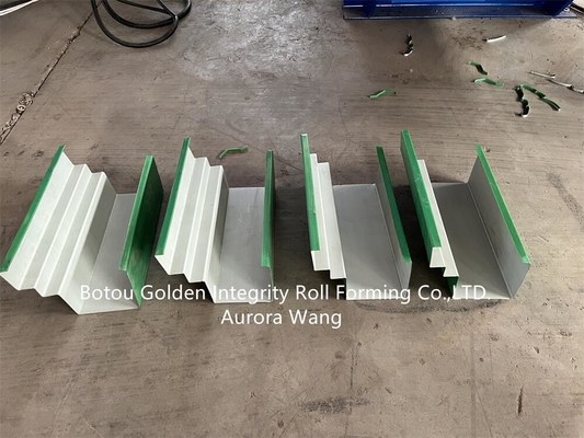 380V 50Hz 3 Fasen Draagbare Goot die tot Machines maken 8-12 M/Min