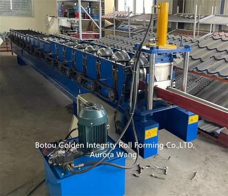 Van de het Spuitengoot van de regenpijp Rolling Machine 0.30.7mm Gegalvaniseerde Staalrol