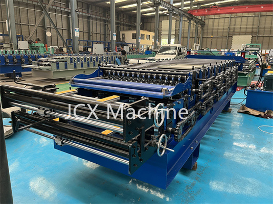 Dubbel de Laagbroodje die van PPGI Dubbel het Dekbroodje vormen die van Machinealuzinc Machine vormen