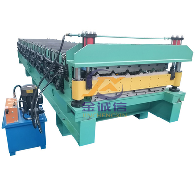 0.30.8mm Dubbel Laagbroodje die het Dak vormen die van het Machinemetaal Machine maken