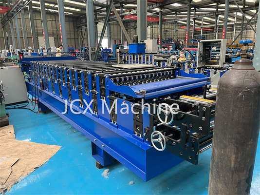 0.30.8mm Dubbel Laagbroodje die het Dak vormen die van het Machinemetaal Machine maken