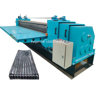 Het volledige Harde G550 Golf golfbroodje die van de Blad Rolling Machine 11kw machine vormen
