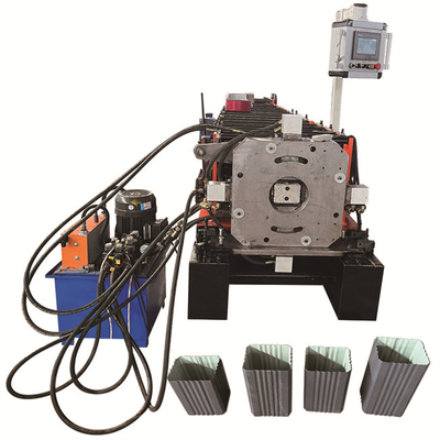 van het de Fasedak van 380V 50HZ 3 Downspout No.45 van Ridge Cap Roll Forming Machine Met een laag bedekt Staal