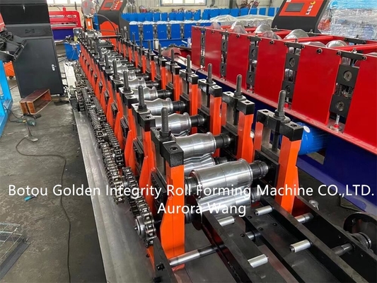 8-12m/Min Shutter Door Roll Forming-van het de Rolblind van het Machineijzer het Latjemachine