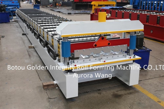 Het automatische Broodje die van het Kleurenstaal de Tegel vormen die van het het Profieldakwerk van Machinekosten IBR 686 Machinesprijs maken