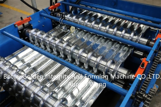 20m/min golfbladbroodje die Machinece Golfblad Productiemachine vormen