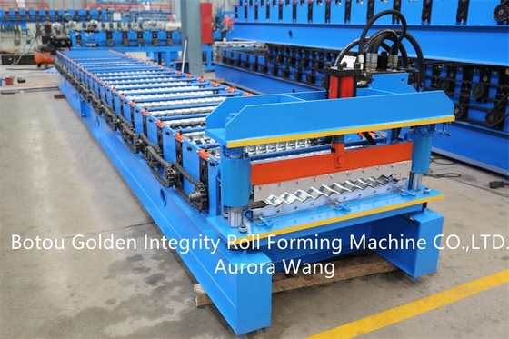 20m/min golfbladbroodje die Machinece Golfblad Productiemachine vormen