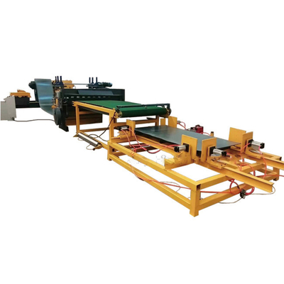 Staalrol aan Blad dat van het de Machine30kw het Scherende Metaal van de Lengtelijn wordt gesneden