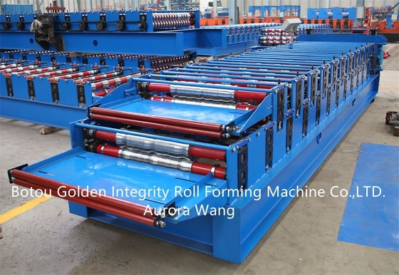 Het goede blad die van het het metaaldakwerk van de prijs dubbele laag machines voor verkoopbroodje maken die machine vormen