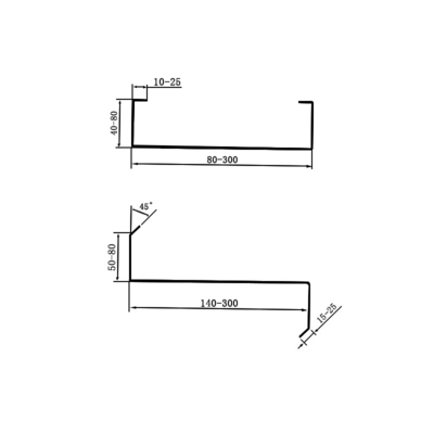 G350 G550 2,4 mm volledig hard staal gegalvaniseerd stalen profiel C / Z Purlin-rolvormmachine