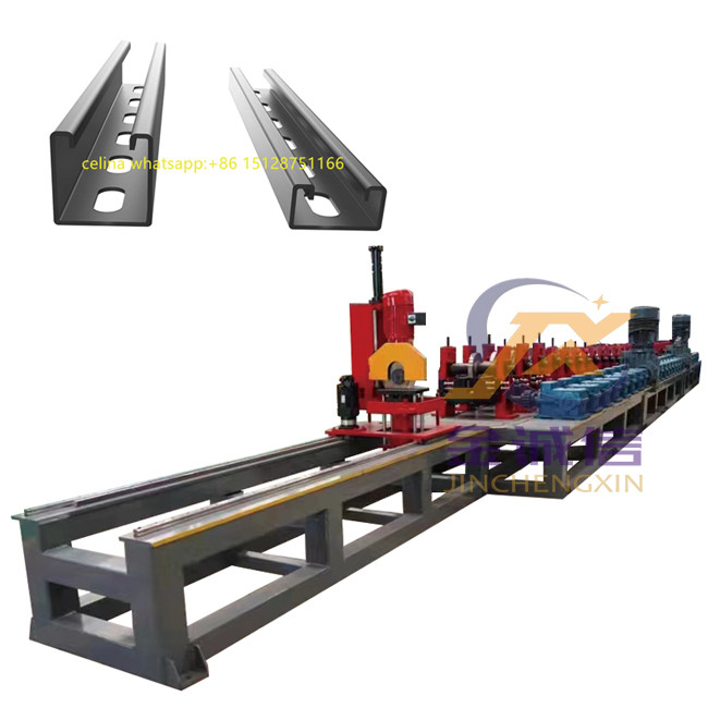 Van de het Kanaalmachine Unistrut C van de zonnepaneelstut broodje die van de het Kanaal photovoltaic steun machine vormen