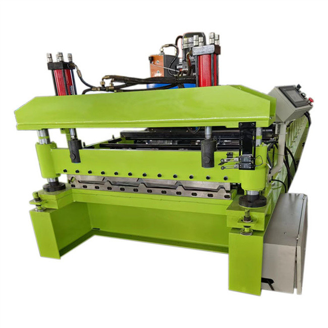 15-20m/min hoge snelheids r-Paneel broodje die het paneel vormen die van het machinedak machine maken