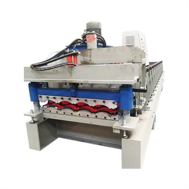 Verglaasd de tegelbroodje die van het ijzerstaal hoge snelheid machine 3-5m/min hydraulische scheerbeurt vormen