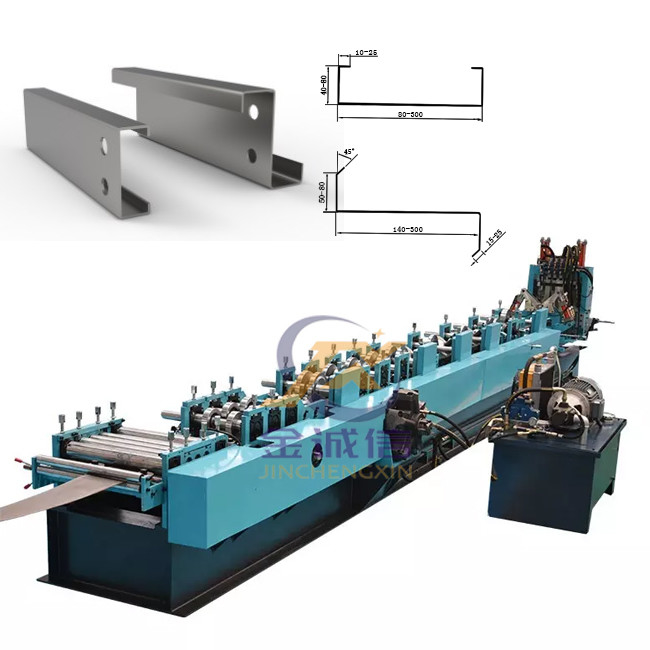 Het Broodje die van 18 Rolposten C Purlin het Broodje vormen die van Machinecz Purlin Machine vormen