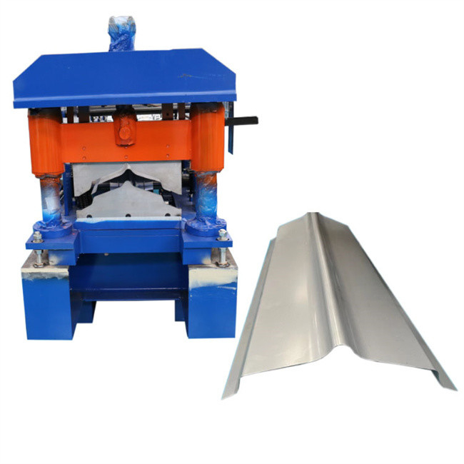 Het Blad Ridge Capping Roll Forming Machine Half Rond Ridge Hat Machine van het metaaldakwerk
